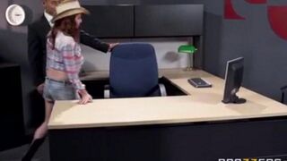 Asian guy fucks his secretary at the workplace in this hot video