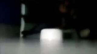 The camera in the toilet captured some intense action