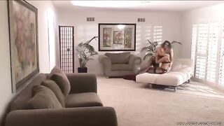 A lesbian couple enjoy each other’s bodies with passionate pussy licking