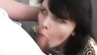 A husband came home and found his wife watching porn with her skirt up