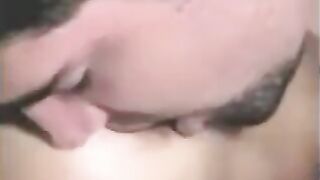 A man fucks his wife with a strapon and another woman