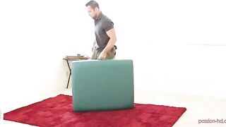 Masseur fucked his client on the massage table