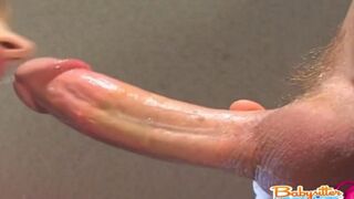 The divorced woman has anal sex with a supermarket cashier