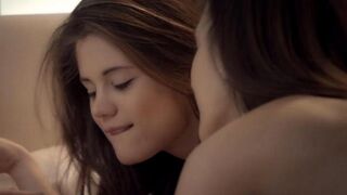 Beautiful women lick each other’s sweet pussies in a sensual act