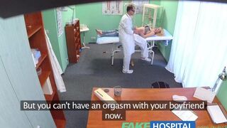The hidden camera was switched on during the gynecological examination