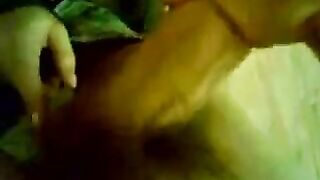 Passionate sex of a young couple at home