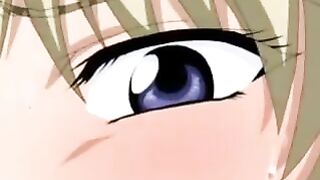 Hentai about peeping on a girl pleasuring herself alone