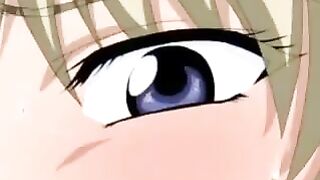 Hentai about peeping on a girl pleasuring herself alone