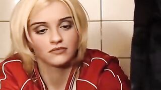A girl had sex accidently with a washer in the toilet