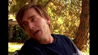 A couple has sex right in the beautiful nature, enjoying it