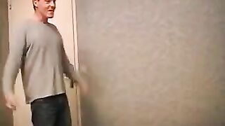 A hot MILF with big boobs seduces a man to fuck her