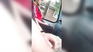 You can jerk off even in the bus, as this guy did