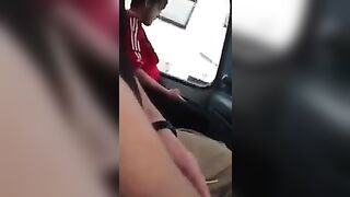 You can jerk off even in the bus, as this guy did