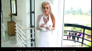 The bride had to fuck a witness right after the painting