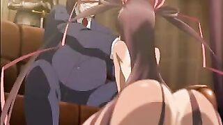 A man had to sweat before fucking a hot girl
