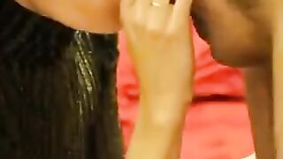 A lucky guy received the most amazing blowjob, and he was stunned
