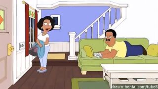 How the porn is made for the parody of the Cleveland Show?