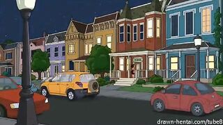 How the porn is made for the parody of the Cleveland Show?