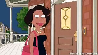 How the porn is made for the parody of the Cleveland Show?