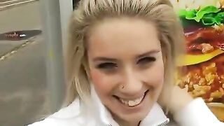 I was fucked by a stranger, thanking him for the sex