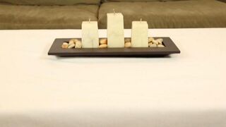 The masseuse fingered her client under the massage table in a steamy session