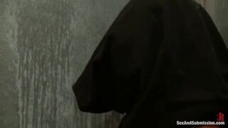 The girl was fucked hard in her mouth, it was intense