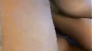 Asian whore sucked the big black cock of her client with intense passion