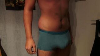A man’s overexcitation led to a sudden release right into his underpants