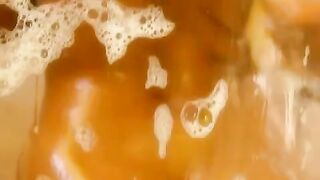 You can get sperm in the mouth if it reaches the soul