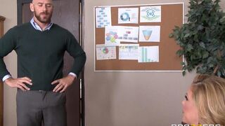 Cherie fucked with her subordinate in the office