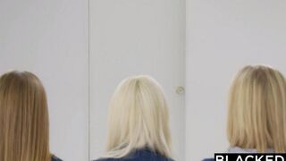 Three students served black members with their mouths