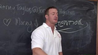 I fucked my teacher directly in her office on the table