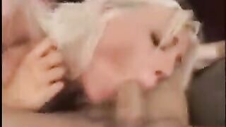 Naughty woman fucks with two cocks at once in an intense threesome scene