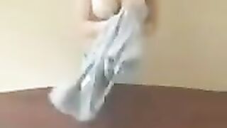 The chick with big milk is doing a master class in this hot vid