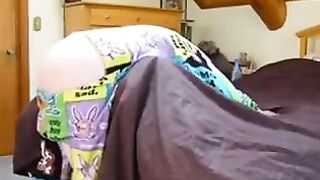 The girl is tied up and beaten by her sadistic brother in this intense scene