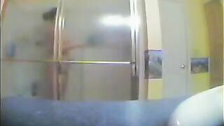 Girl takes a shower not knowing there’s a hidden camera
