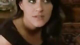 The husband punished his wife and maid in a BDSM style
