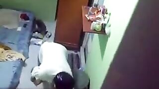 Spy camera installed in the girl's room of the hostel