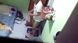 Spy camera installed in the girl's room of the hostel