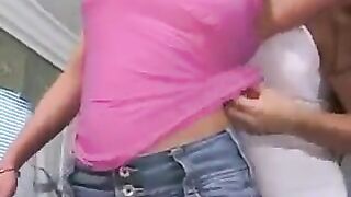 Pierced pussy sex with Conny, a hot lesbian episode