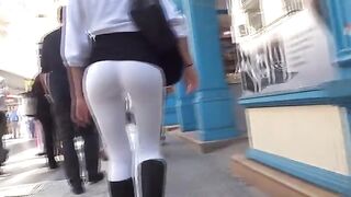 The juicy Argentine ass is being followed by the camera in this steamy scene