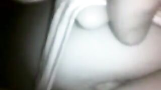It was possible to get the girl’s pussy on camera at night