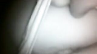 It was possible to get the girl’s pussy on camera at night