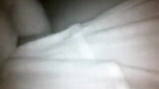 It was possible to get the girl’s pussy on camera at night