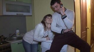 My wife fucked in front of her husband in the bedroom
