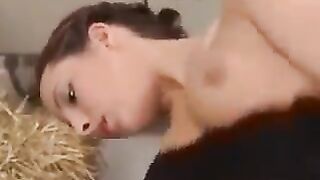 Brunette German mature gets her pussy filled with sticky sperm