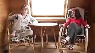 The brother fucked his sister in the countryside