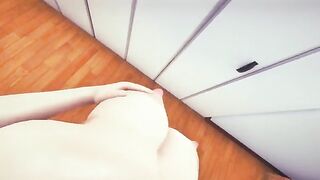 The massage of huge boobs of Street Fighter’s Chun-li's MILF is a true art