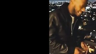 A tiny blonde gets fucked by her neighbor with a big black cock