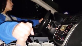 Car trouble turns into intimate action with a step sister in this steamy scene